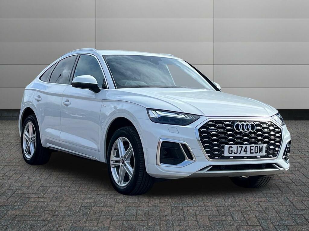 Audi Q5 45 Tfsi Mhev Quattro S Line S Tronic Tech Pac White