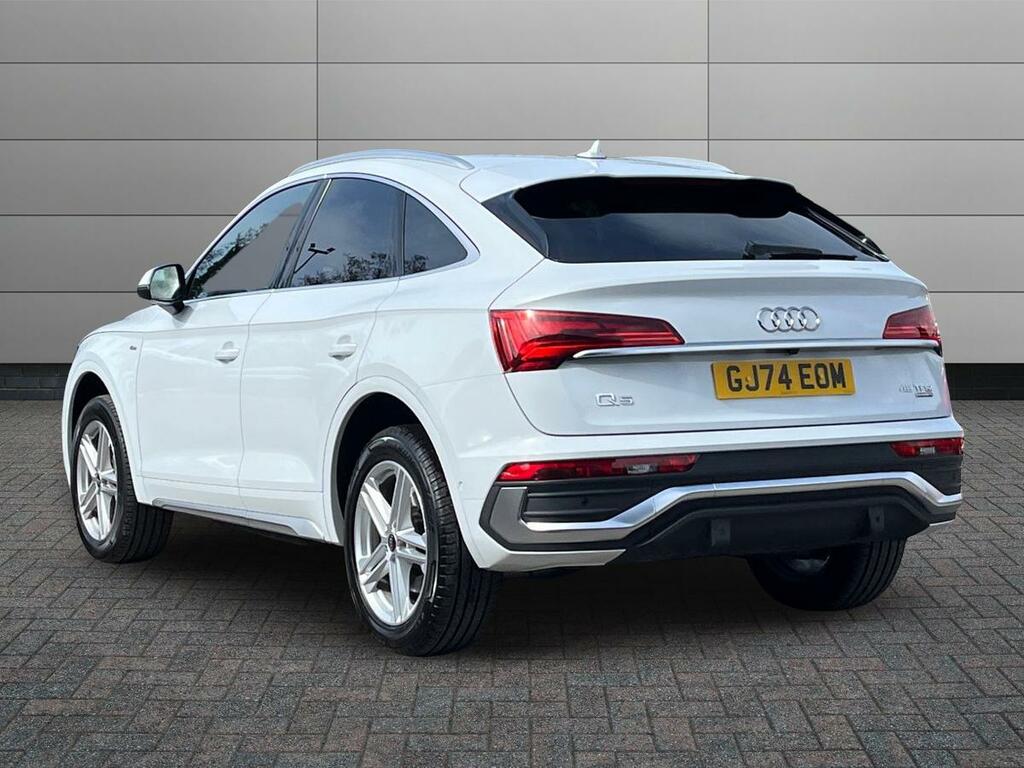 Audi Q5 45 Tfsi Mhev Quattro S Line S Tronic Tech Pac GJ74EOM White #2