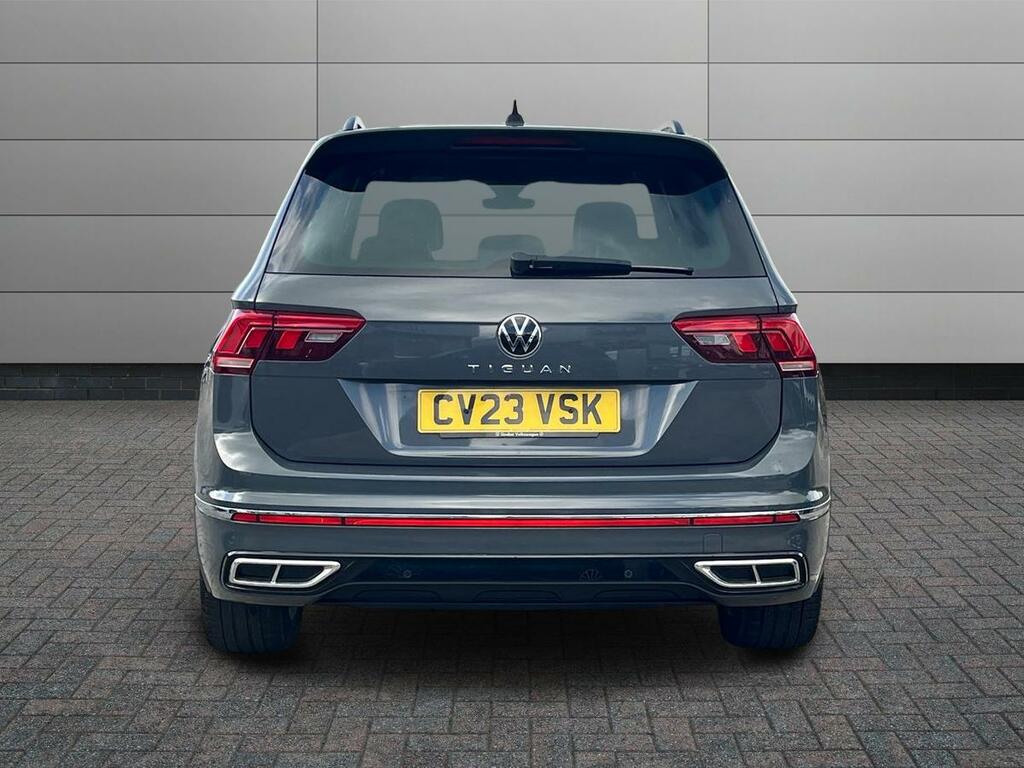 Volkswagen Tiguan 2.0 Tdi R-line Dsg 12 Months Vw Warranty CV23VSK Grey #6