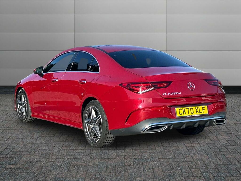 Mercedes-Benz CLA Class 2.0 Cla220d Amg Line Premium Plus 2 Coupe 8G-dct Red #2