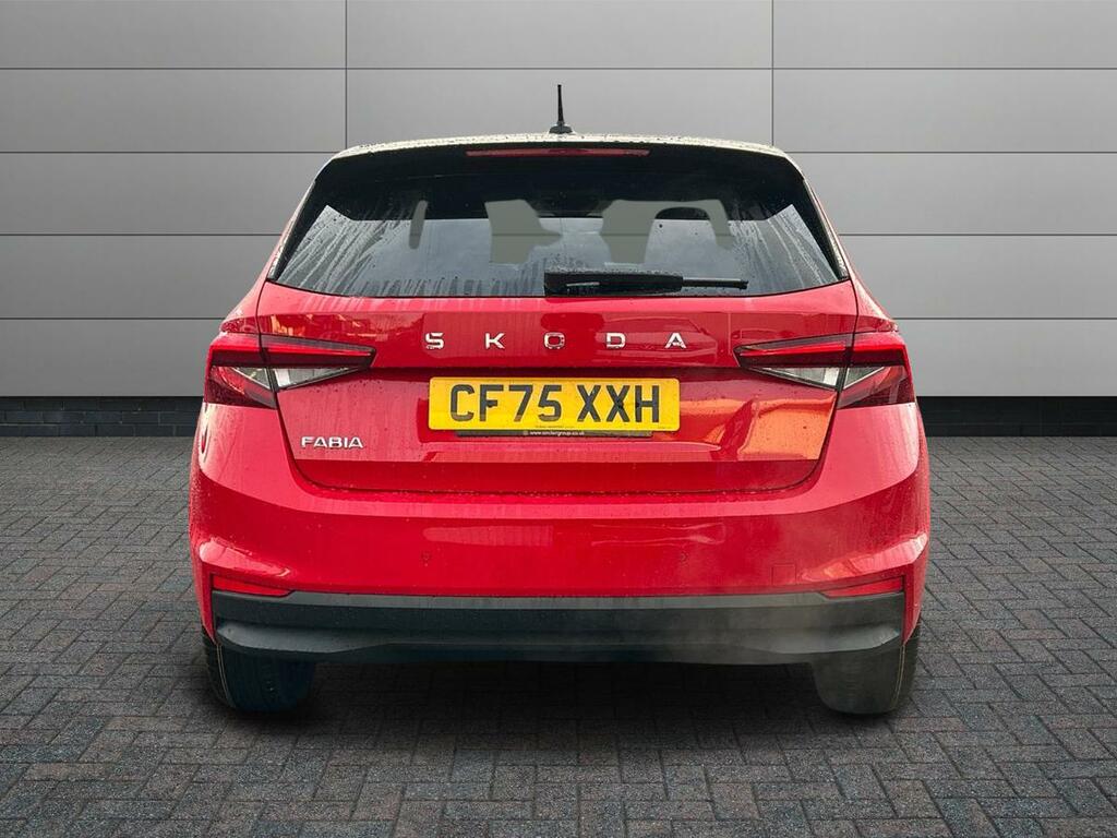 Skoda Fabia 1.0 Tsi Design Edition Euro 6 Ss CF75XXH Red #6