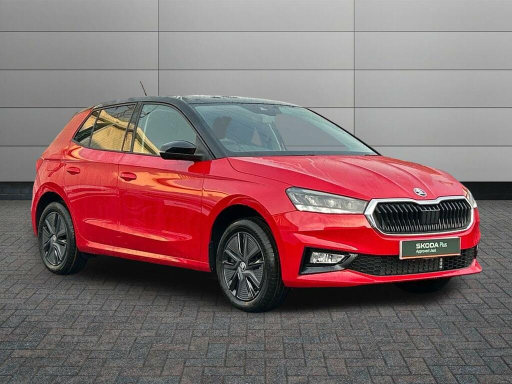 Skoda Fabia 1.0 Tsi Design Edition Euro 6 Ss Red