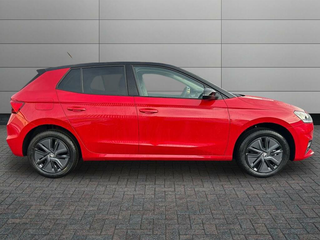 Skoda Fabia 1.0 Tsi Design Edition Euro 6 Ss CF75XXH Red #5