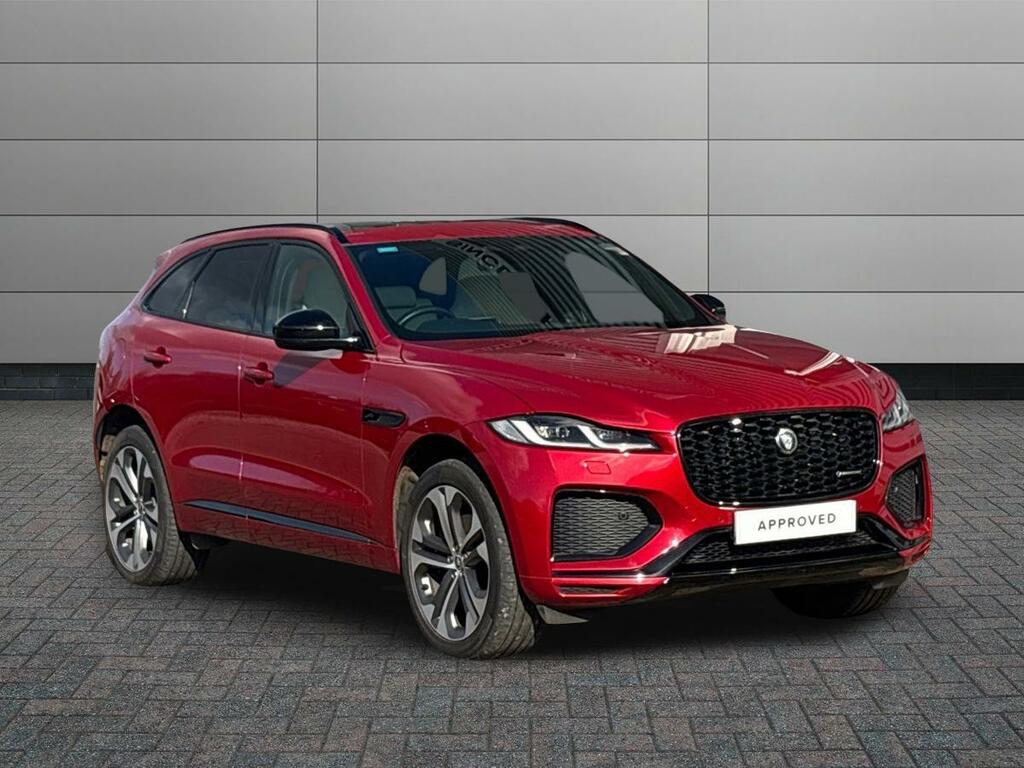 Jaguar F-Pace 2.0 D200 Mhev R-dynamic Hse Black Awd Euro 6 Red