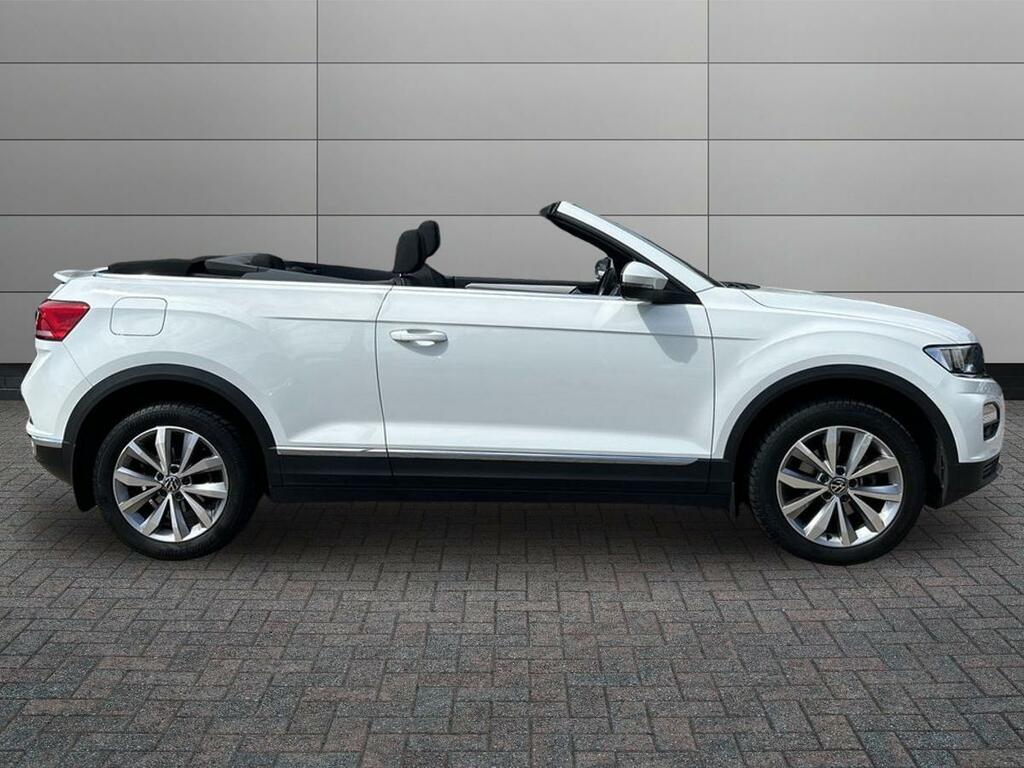 Volkswagen T-Roc 1.5 Tsi Evo Design Cabriolet Dsg Euro 6 Ss CX21MZU White #5