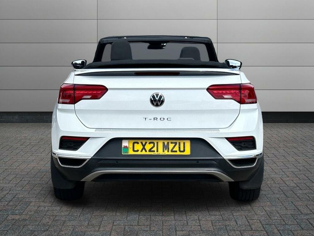 Volkswagen T-Roc 1.5 Tsi Evo Design Cabriolet Dsg Euro 6 Ss CX21MZU White #6