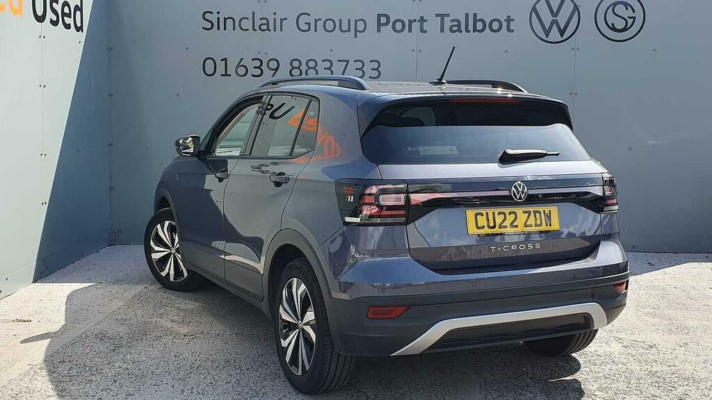 Volkswagen T-Cross 1.0 Tsi Black Edition Euro 6 Ss CU22ZDW Grey #3