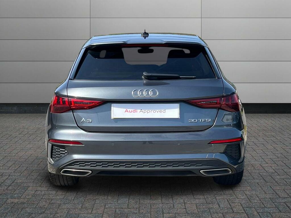 Audi A3 1.0 Tfsi 30 S Line Sportback Euro 6 Ss CP23ZTL Grey #6