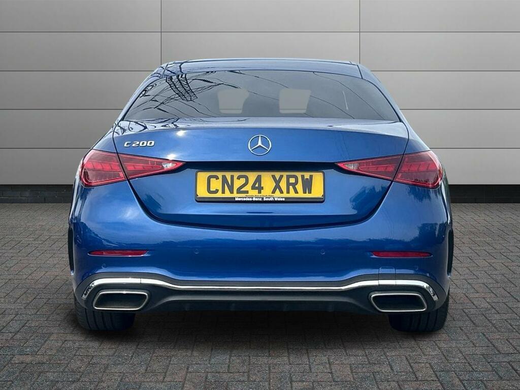 Mercedes-Benz C Class 1.5 C200h Mhev Amg Line G-tronic Euro 6 Ss CN24XRW Blue #6