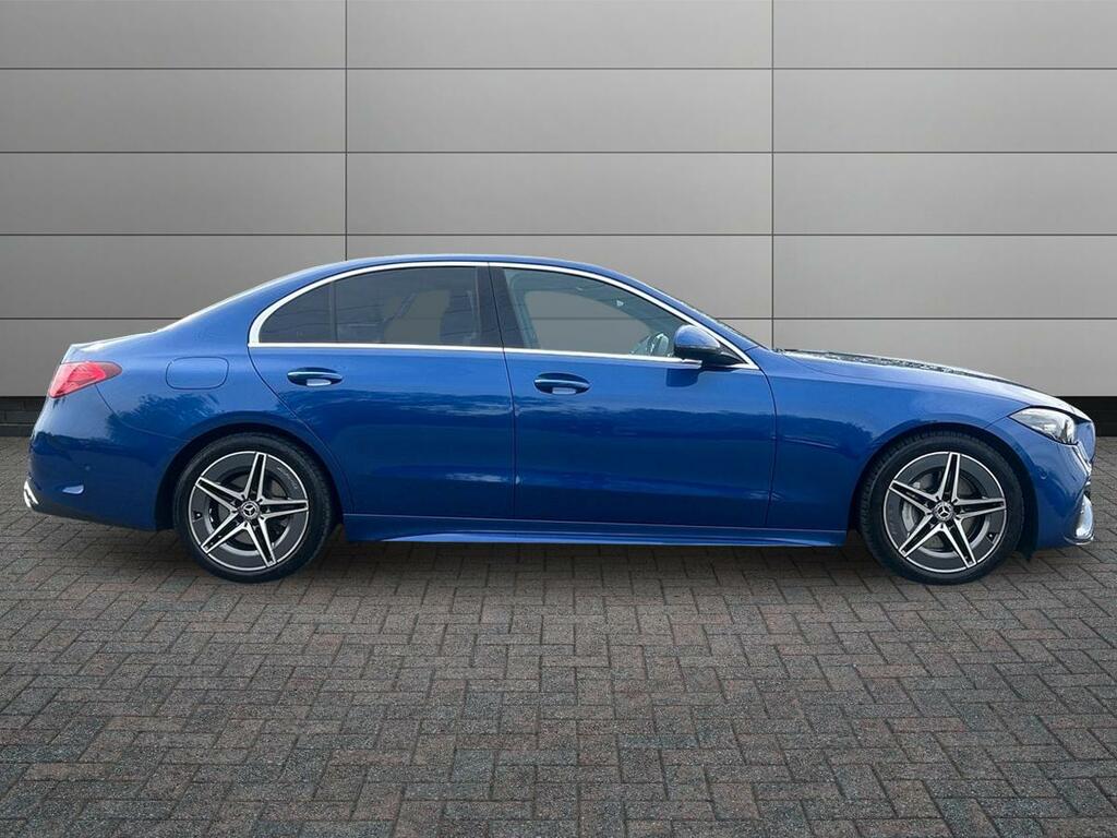 Mercedes-Benz C Class 1.5 C200h Mhev Amg Line G-tronic Euro 6 Ss CN24XRW Blue #5
