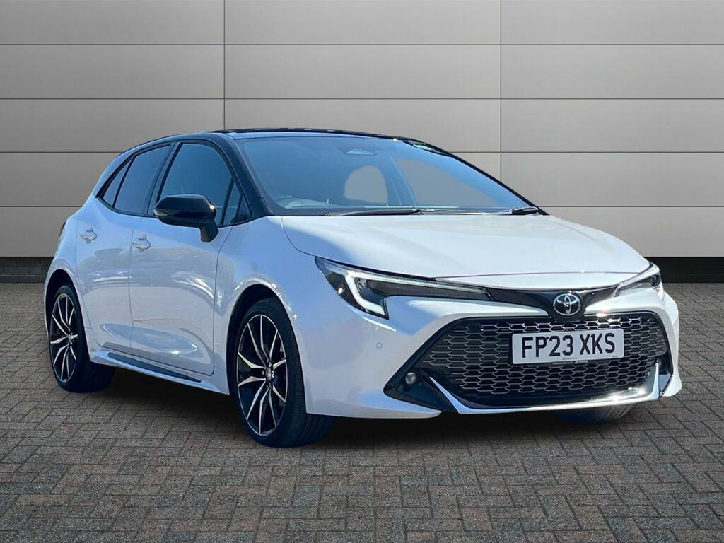 Toyota Corolla 1.8 Vvt-h Gr Sport Hatchback Hybrid Cvt White