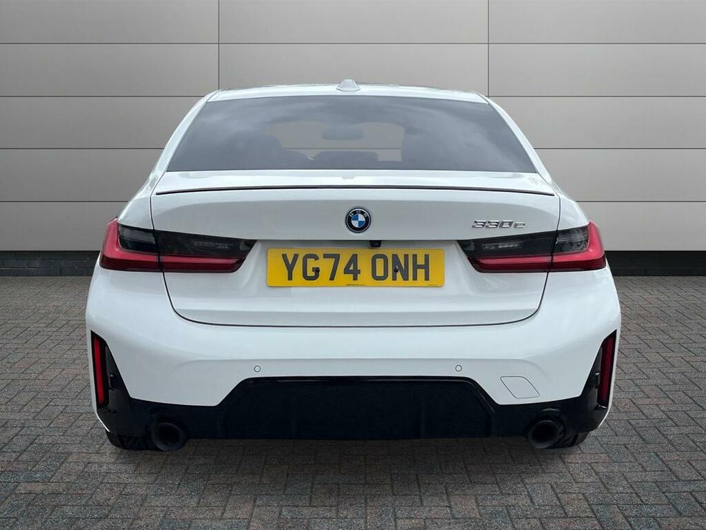 BMW 3 Series 2.0 330E 12Kwh M Sport Saloon Plug-in H YG74ONH White #6