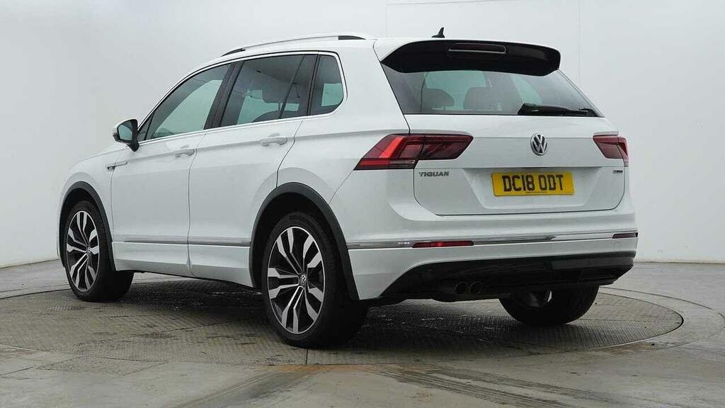 Volkswagen Tiguan 2.0 Tdi R-line Dsg 4Motion Euro 6 Ss DC18ODT White #3