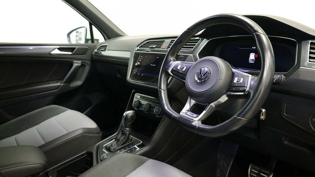 Volkswagen Tiguan 2.0 Tdi R-line Dsg 4Motion Euro 6 Ss DC18ODT White #6