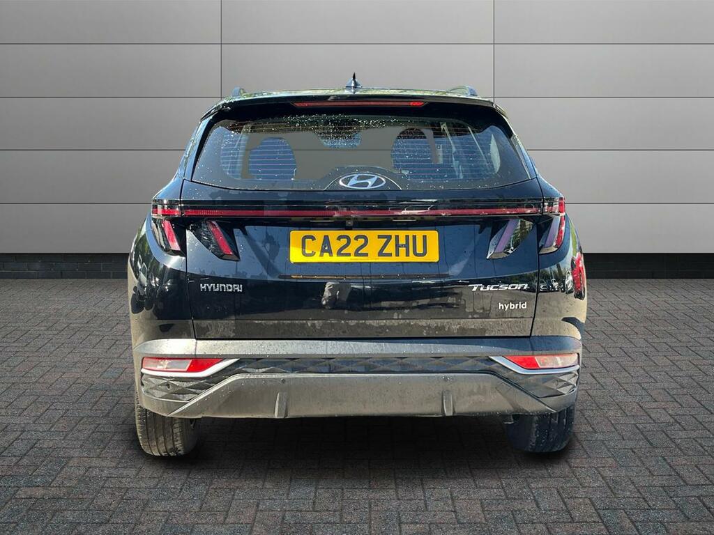 Hyundai Tucson 1.6 H T-gdi Se Connect Suv Hybrid CA22ZHU Black #6