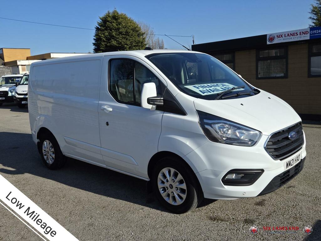 Ford Transit Custom 2.0 300 Ecoblue Limited Panel Van Manua White