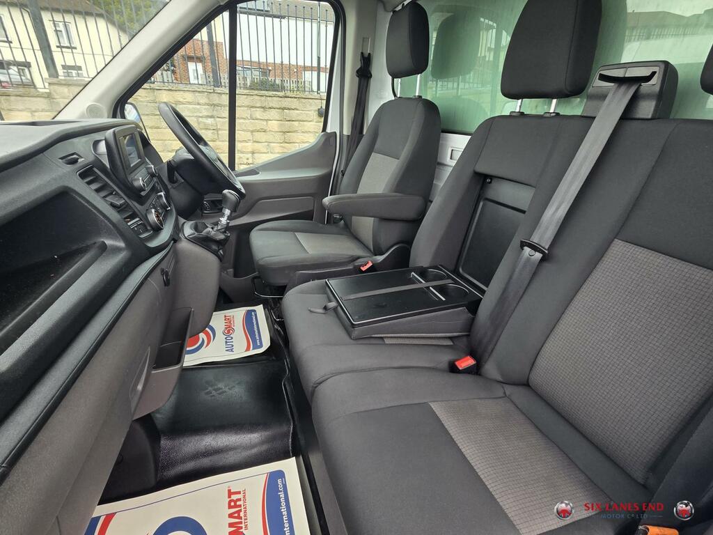 Ford Transit Custom 2.0 350 Ecoblue Leader Luton Fwd LE72FZK White #5