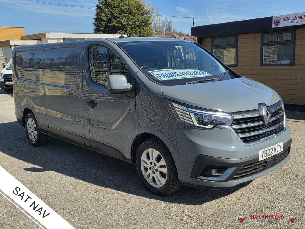 Renault Trafic 2.0 Dci Blue Ll30 Sport Panel Van Manua Grey