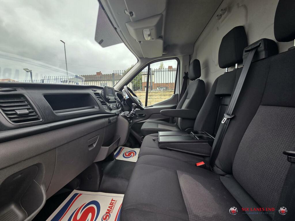 Ford Transit Custom 2.0 350 Ecoblue Leader Panel Van LD23OOZ White #5