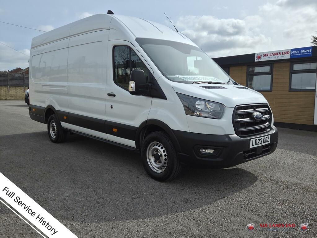Ford Transit Custom 2.0 350 Ecoblue Leader Panel Van White