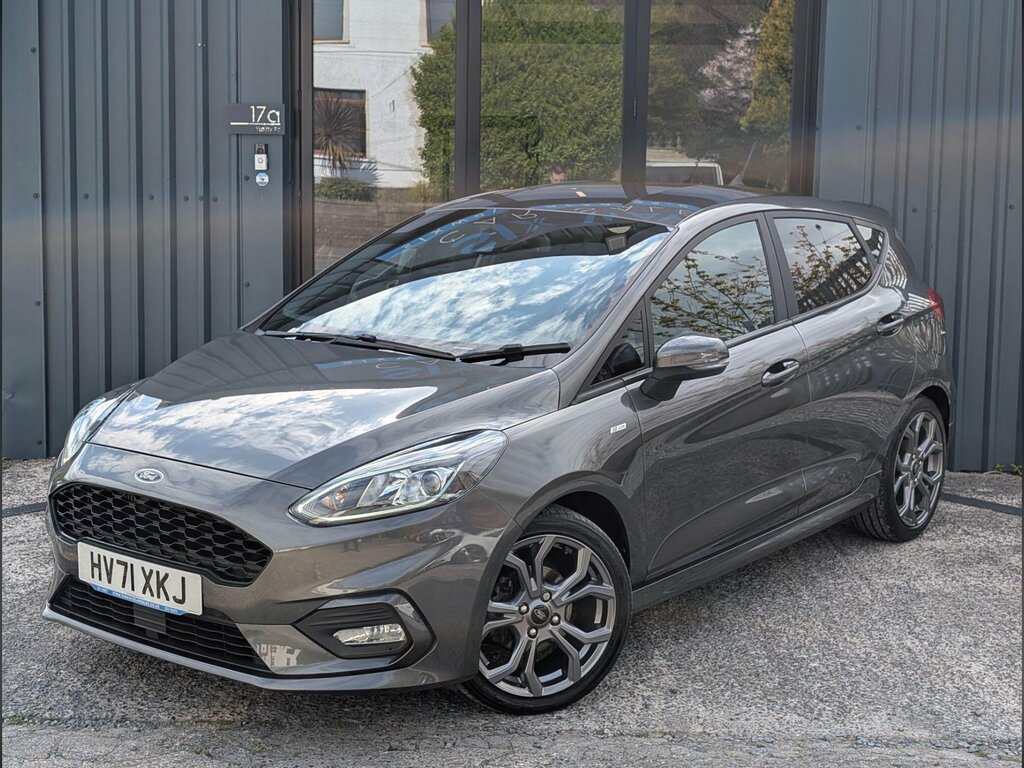 Ford Fiesta 1.0T Ecoboost St-line Edition Euro 6 Ss HV71XKJ Grey #6