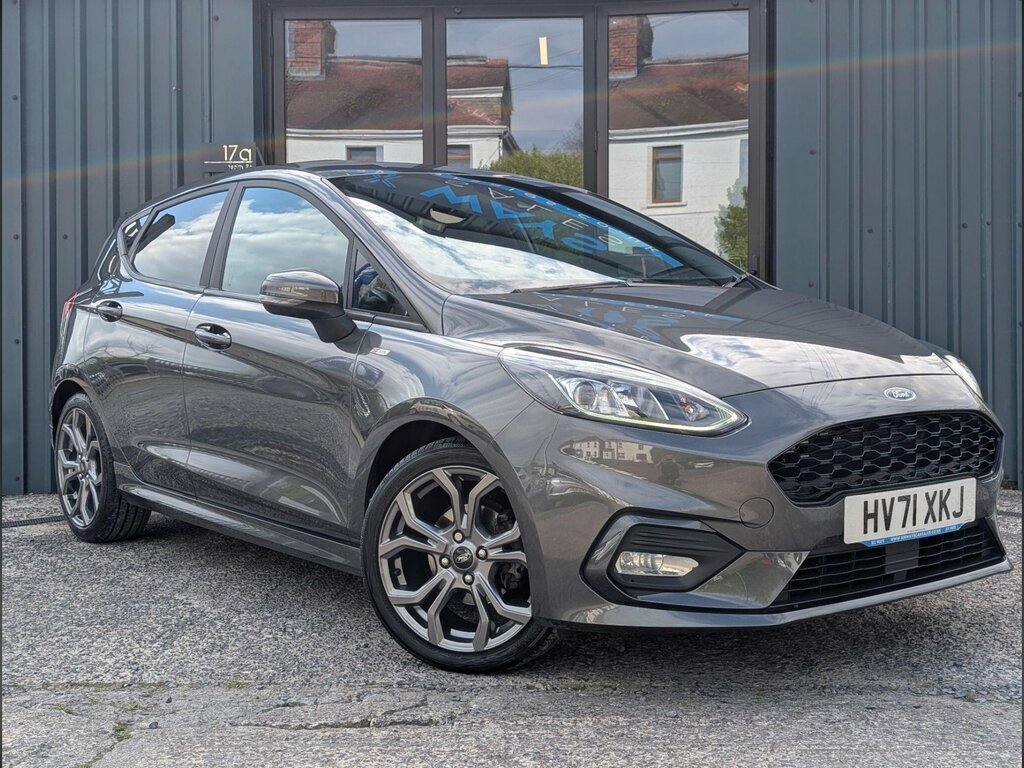 Ford Fiesta 1.0T Ecoboost St-line Edition Euro 6 Ss HV71XKJ Grey #3