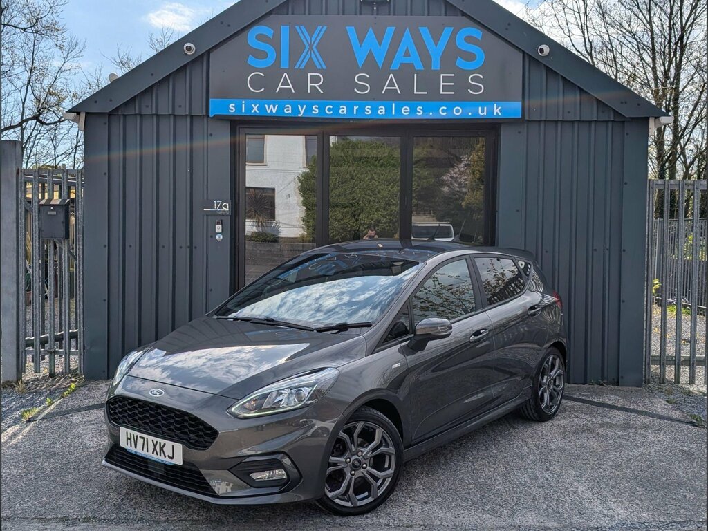 Ford Fiesta 1.0T Ecoboost St-line Edition Euro 6 Ss HV71XKJ Grey #5