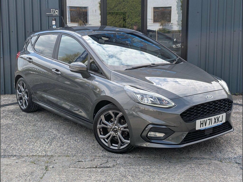Ford Fiesta 1.0T Ecoboost St-line Edition Euro 6 Ss HV71XKJ Grey #2