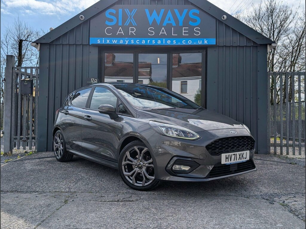 Ford Fiesta 1.0T Ecoboost St-line Edition Euro 6 Ss HV71XKJ Grey #4