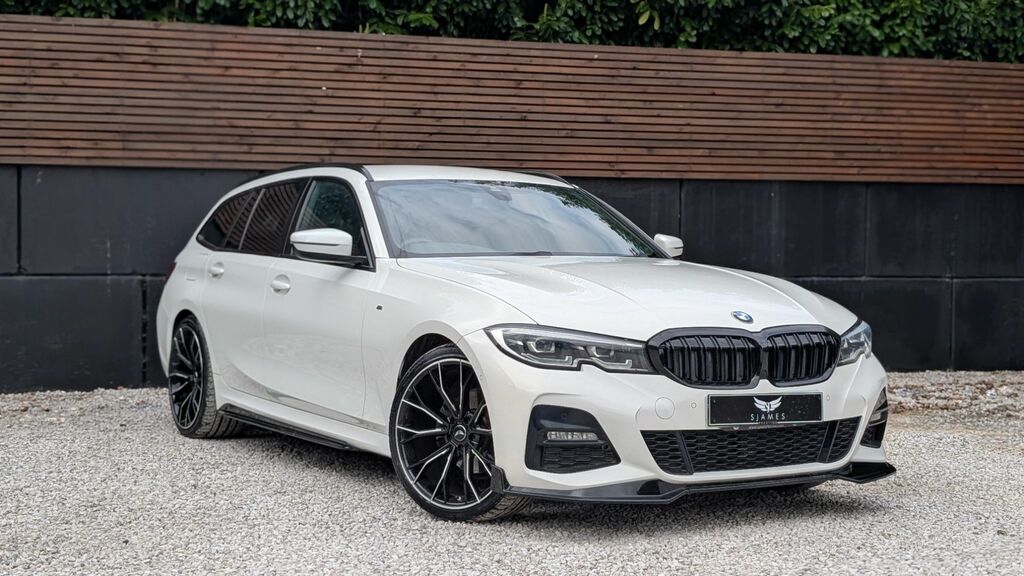 BMW 3 Series 2020 2.0 320I M Sport Touring Euro YB69WNS White #3