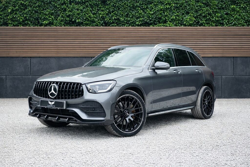 Mercedes-Benz GLC Class 2021 2.0 Glc300de 13.5Kwh Amg Line Premium Suv 5 Grey