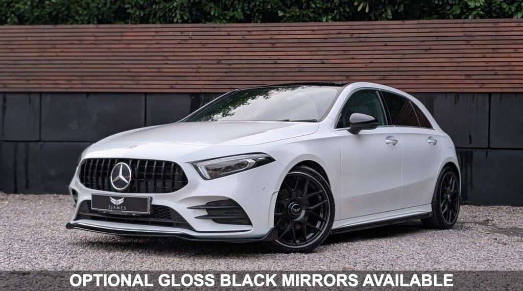 Mercedes-Benz A Class 2021 1.3 A180 Amg Line Edition Premium Plus Hatc WX71ONP White #2
