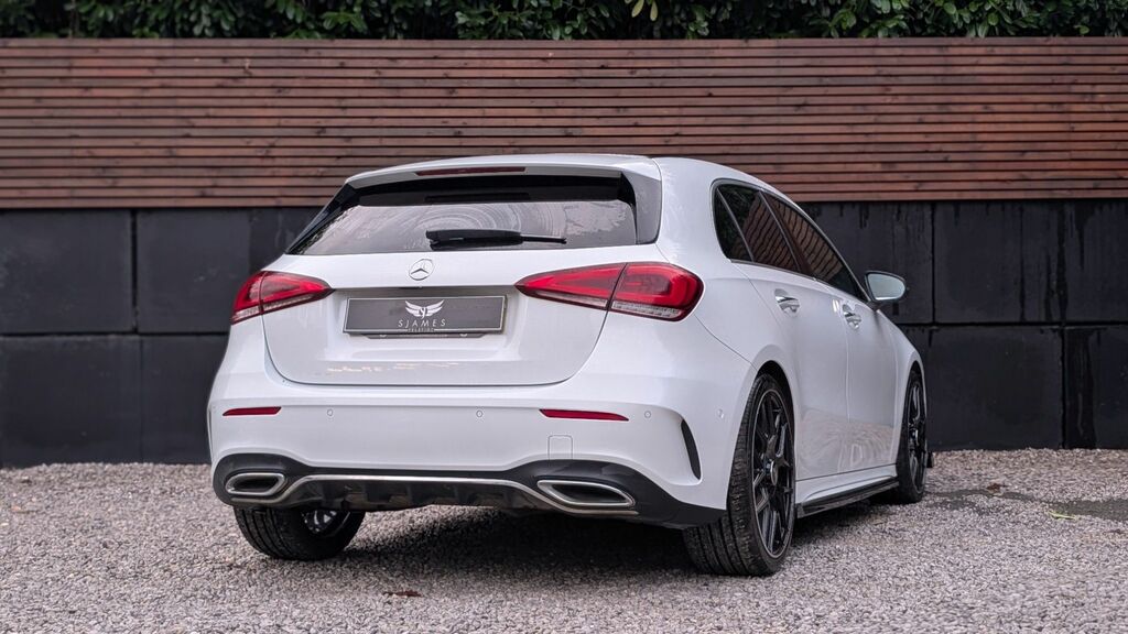 Mercedes-Benz A Class 2021 1.3 A180 Amg Line Edition Premium Plus Hatc WX71ONP White #5