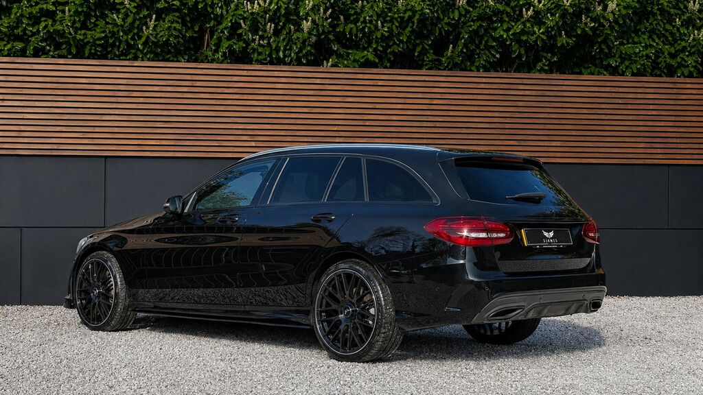 Mercedes-Benz C Class 2021 1.5 C200 Mhev Amg Line Night Edition Premium Black #5