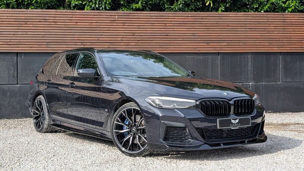 BMW 5 Series 2021 2.0 530E 12Kwh M Sport Touring Plu EJ21RVZ Black #4