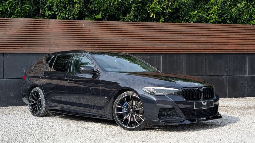 BMW 5 Series 2021 2.0 530E 12Kwh M Sport Touring Plu EJ21RVZ Black #5
