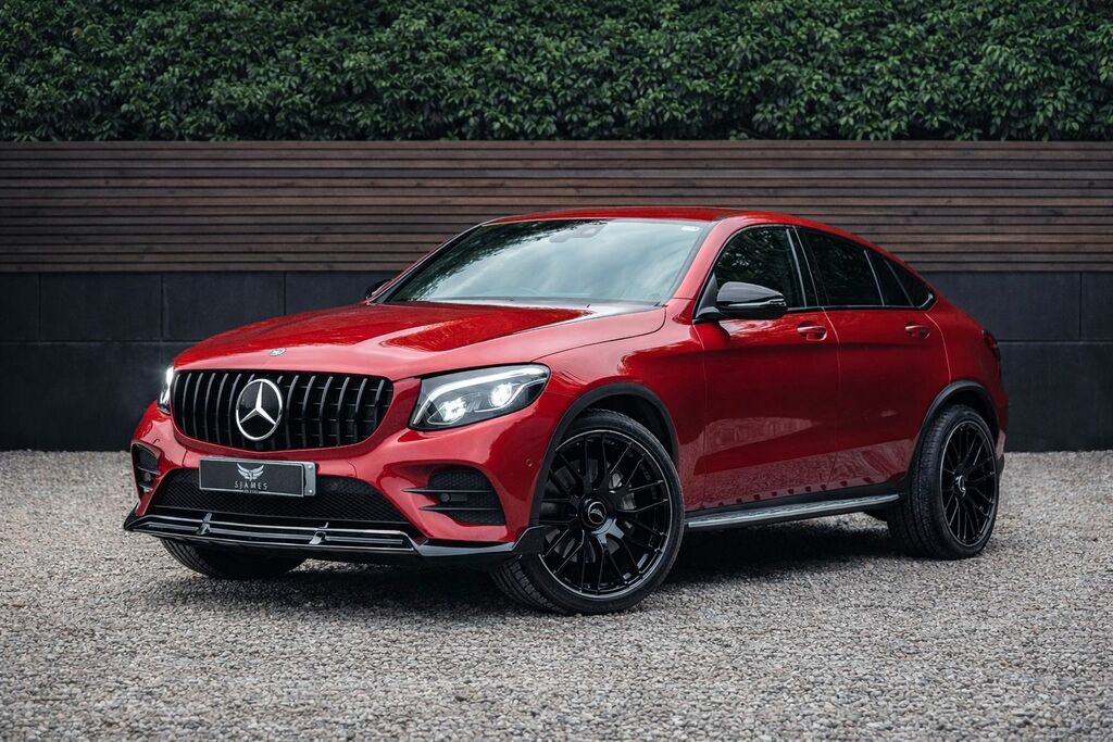 Mercedes-Benz GLC Class 2019 2.0 Glc250 Amg Line Premium Coupe Petro Red