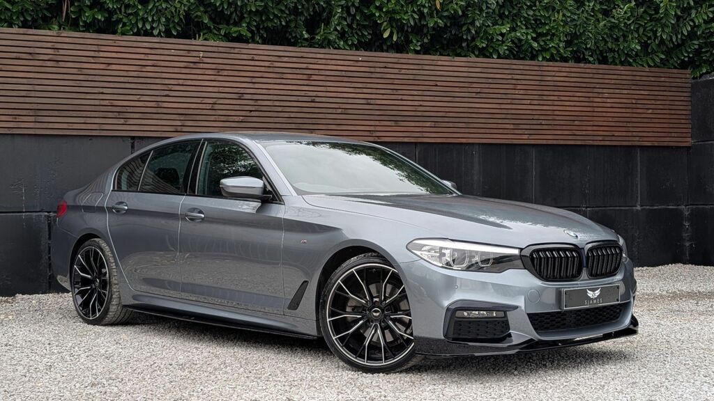 BMW 5 Series 2019 2.0 520I Gpf M Sport Saloon E Blue #5