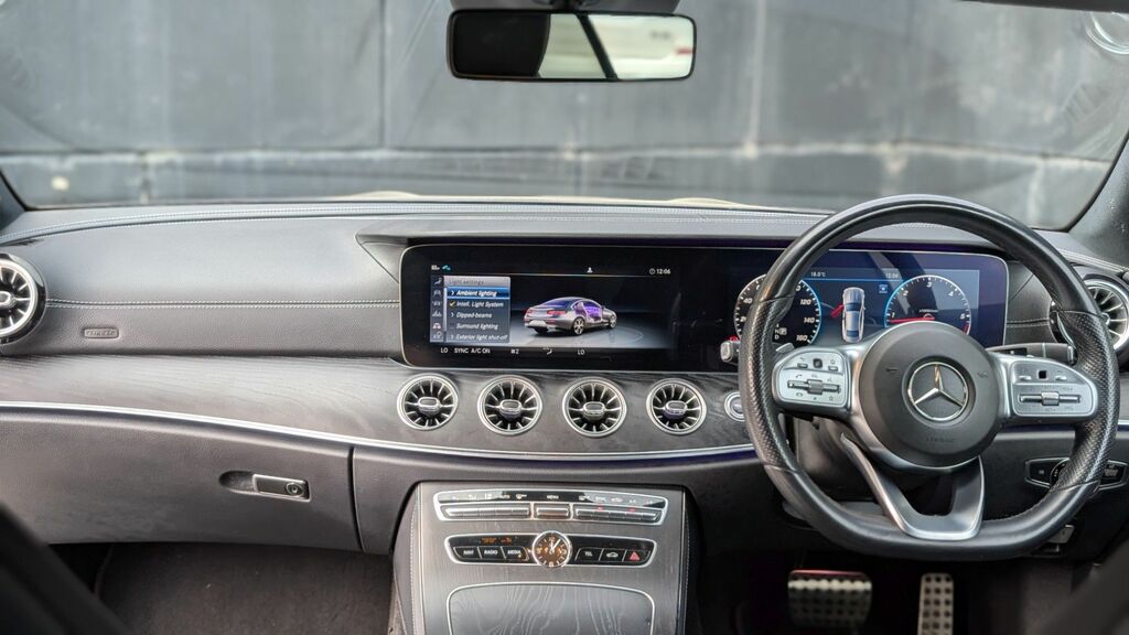 Mercedes-Benz E Class 2020 2.0 E300d Amg Line Premium Coupe PK20ZHA Black #2