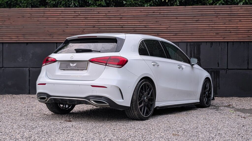 Mercedes-Benz A Class 2022 1.3 A180 Amg Line Edition Executive Hatchba GY22WXJ White #6
