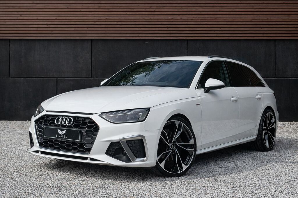 Audi A4 Avant 2019 2.0 Tfsi 35 S Line Estate S Tronic White