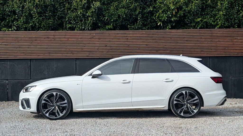 Audi A4 Avant 2019 2.0 Tfsi 35 S Line Estate S Tronic CK69YZX White #6