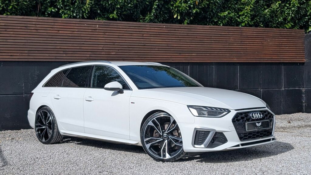 Audi A4 Avant 2019 2.0 Tfsi 35 S Line Estate S Tronic CK69YZX White #5