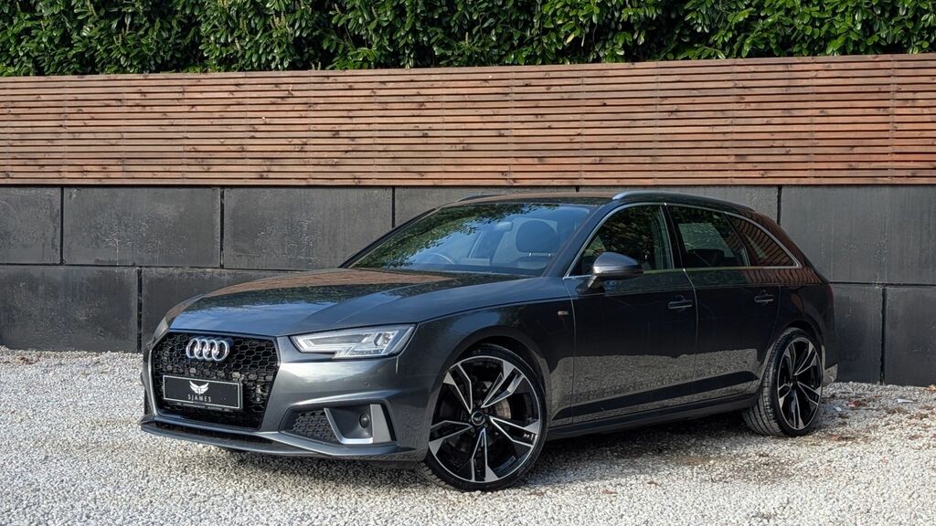 Audi A4 Avant 2019 2.0 Tdi 40 S Line Estate S Tronic YL19WTT Grey #2