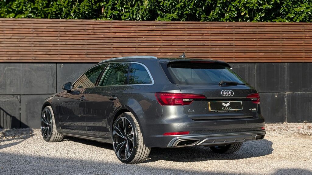 Audi A4 Avant 2019 2.0 Tdi 40 S Line Estate S Tronic YL19WTT Grey #6