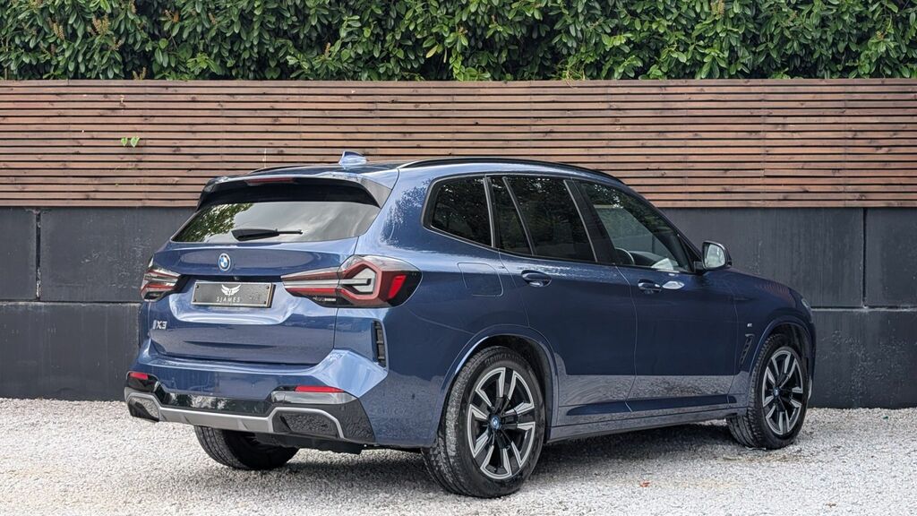 BMW iX3 2022 80Kwh M Sport Suv 286 Ps SD22FBN Blue #6