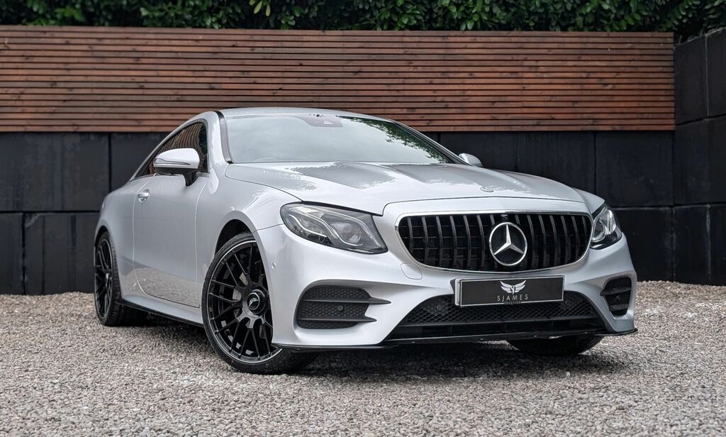 Mercedes-Benz E Class 2019 2.0 E220d Amg Line Coupe G-tronic KW19WOC Silver #4