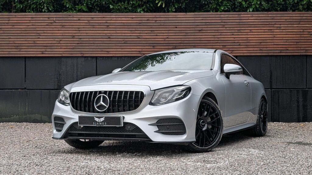 Mercedes-Benz E Class 2019 2.0 E220d Amg Line Coupe G-tronic Silver