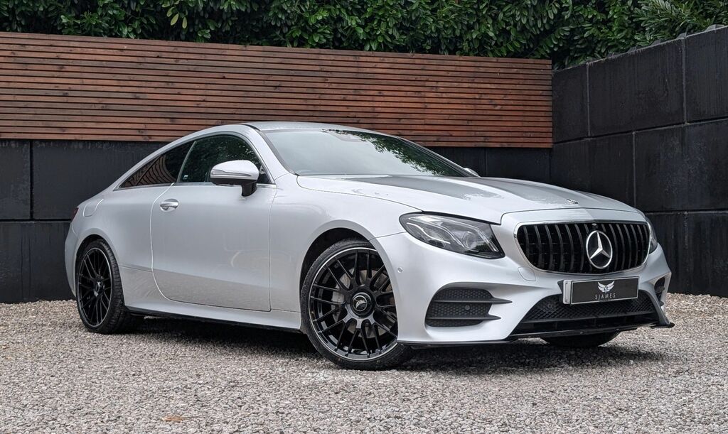 Mercedes-Benz E Class 2019 2.0 E220d Amg Line Coupe G-tronic KW19WOC Silver #3