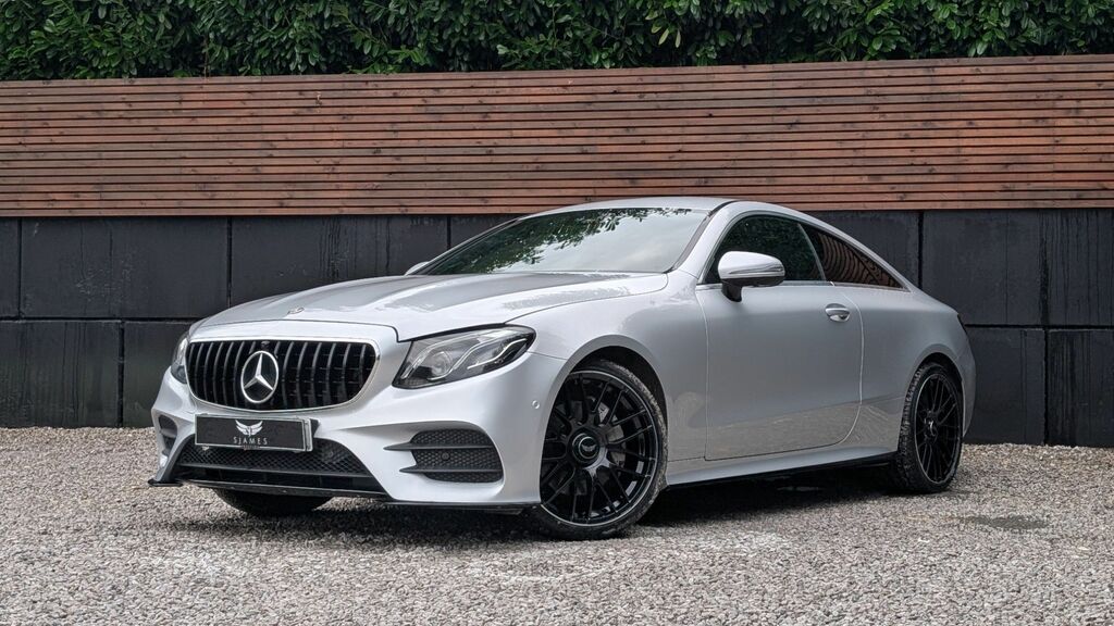 Mercedes-Benz E Class 2019 2.0 E220d Amg Line Coupe G-tronic KW19WOC Silver #2